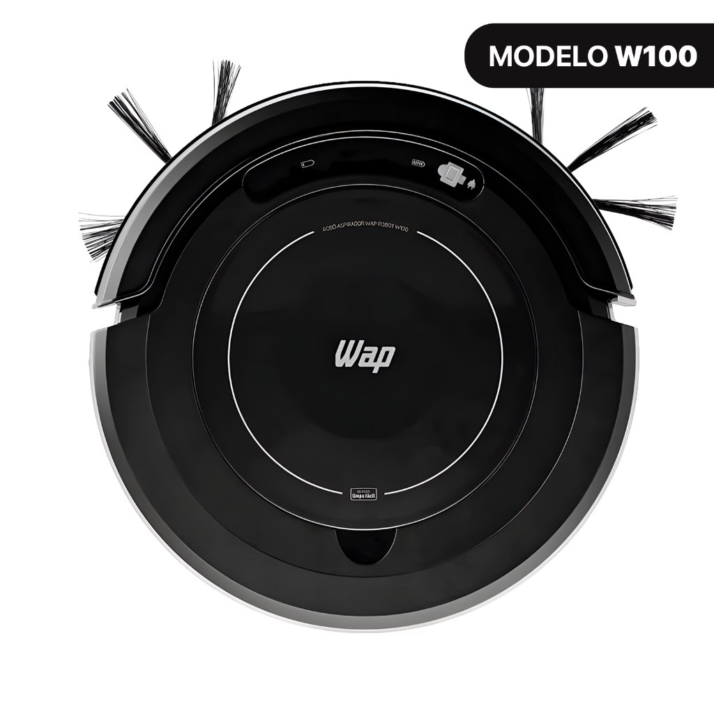 Aspirador de po robo WAP Robot W100 3 em 1