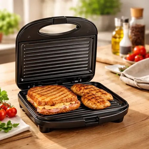 Sanduicheira Grill Eletrica 750W Koti Antiaderente