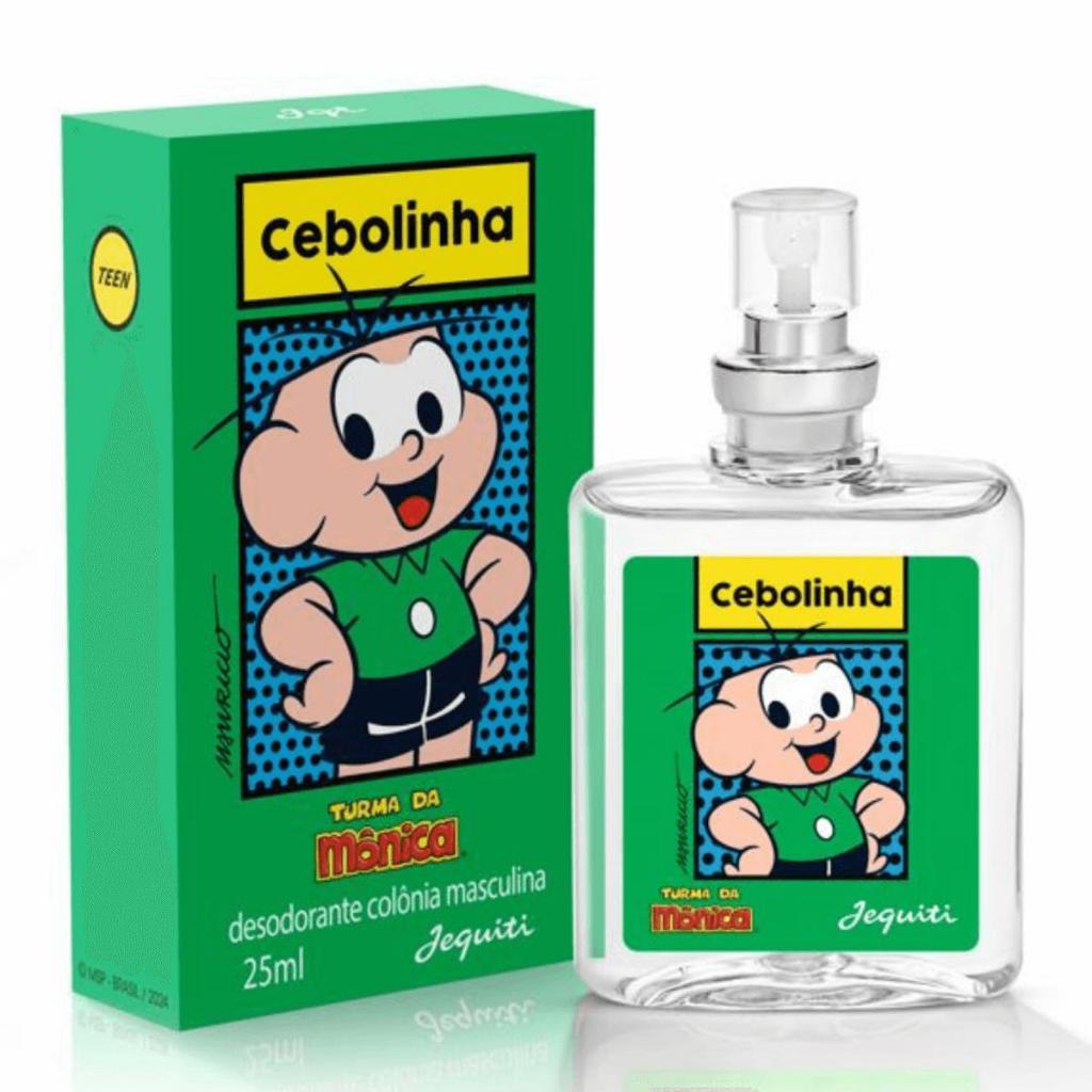 Deo Colônia Infantil Cebolinha Jequiti Turma da Mônica 25ml