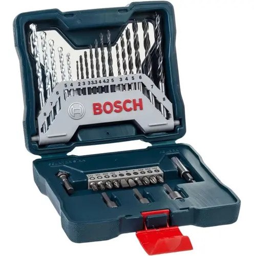 Kit de Pontas e Brocas Bosch X-line com 33 unidades