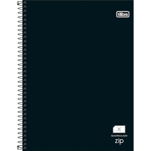 Tilibra Caderno Quadriculado Universitario Zip