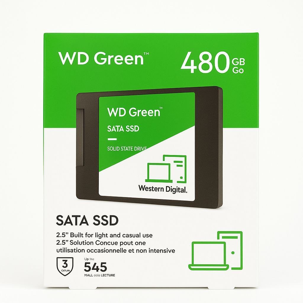 SSD WD Green 480GB Interno SATA3 WDS480G3G0A