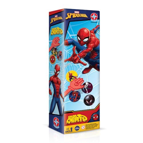 Jogo Tapa Certo Spider-Man Estrela