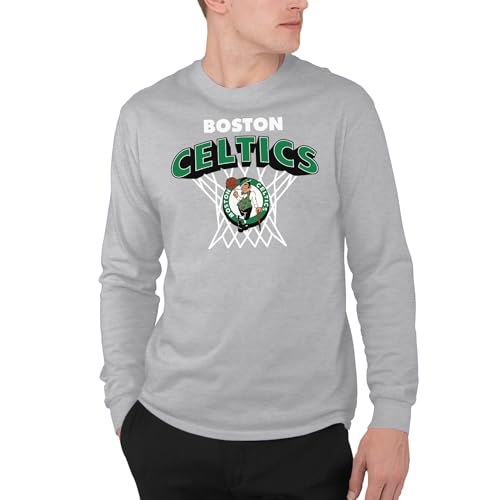 Camiseta Masculina Manga Longa Boston Celtics NBA Junk Food