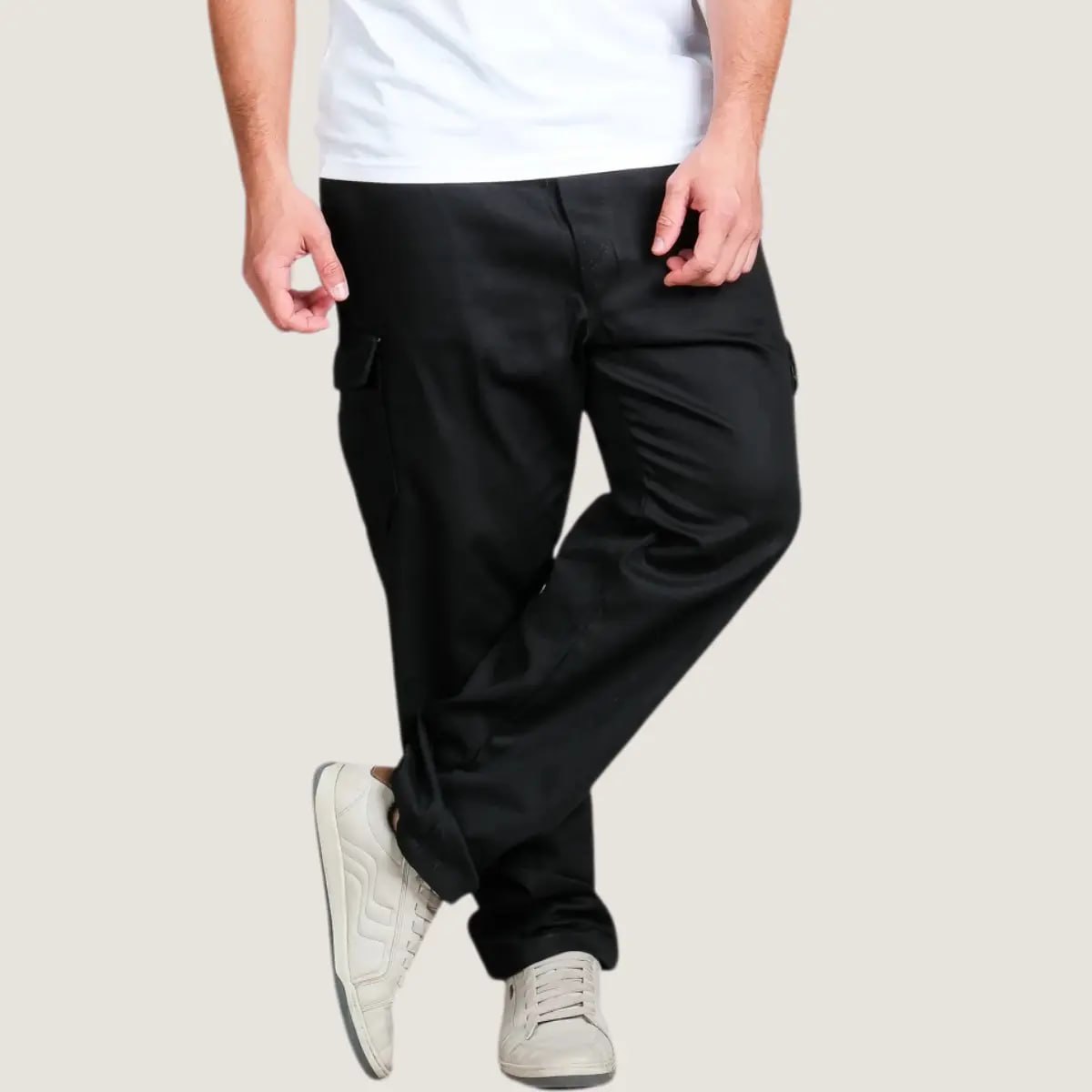 Calça Cargo Bolso Lateral Skatista Street Urbano Unissex