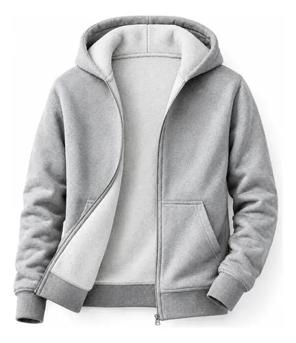 Blusa De Moleton Feminina Com Capuz E Zíper Agasalho