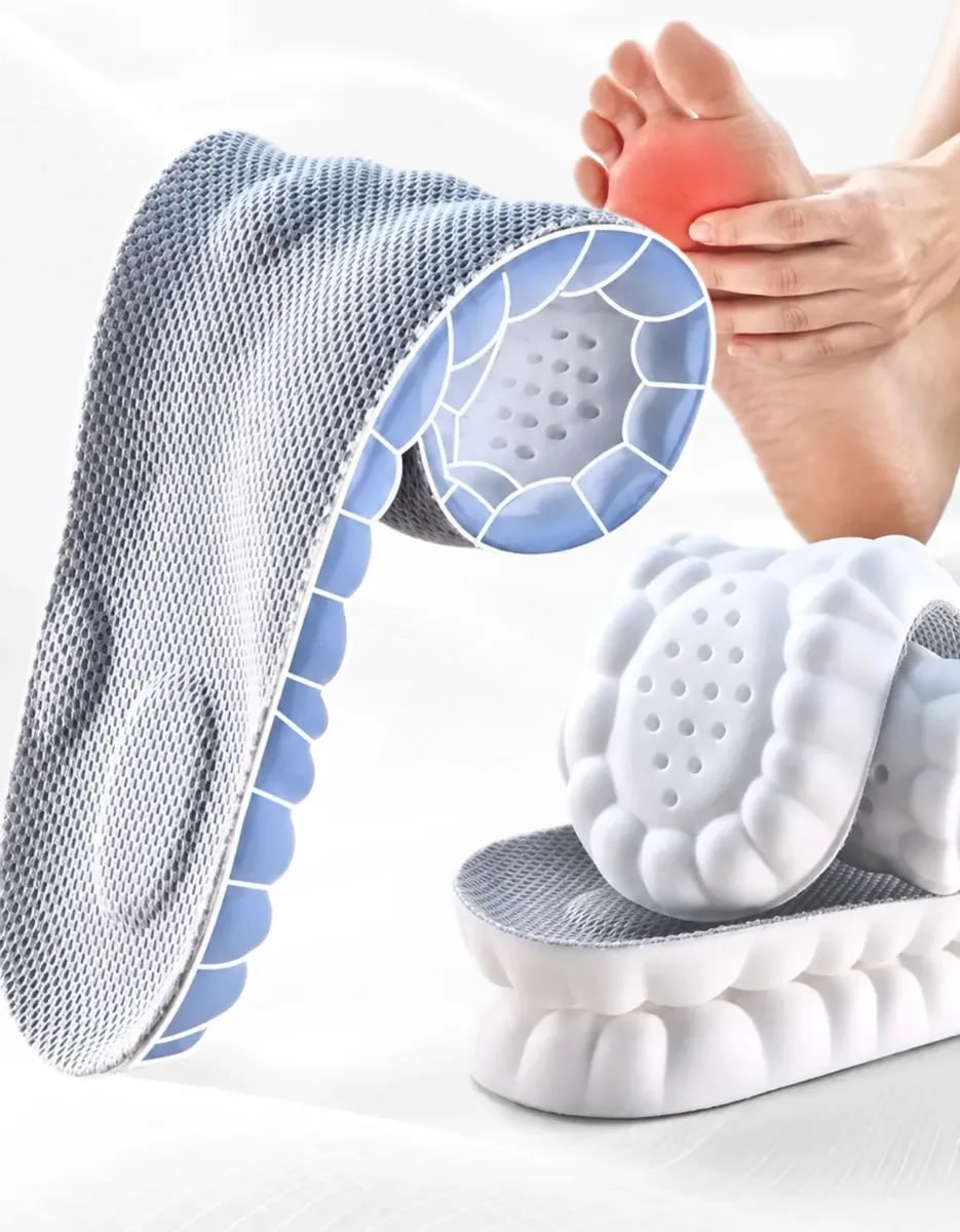 Palmilha ortopédica de conforto para tênis e sapatos