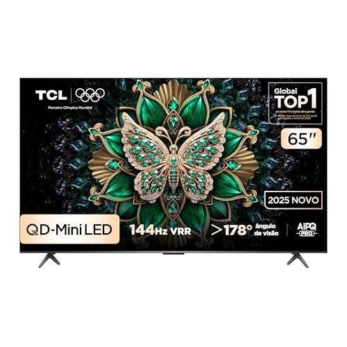 4K Tcl 65 Polegadas Qd-Mini Led 4k C7k Wifi 144hz Hdr10+ 65c7k