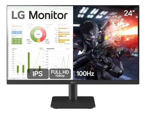 Monitor Gamer LG 24MS500-B 24" IPS Full HD 100Hz