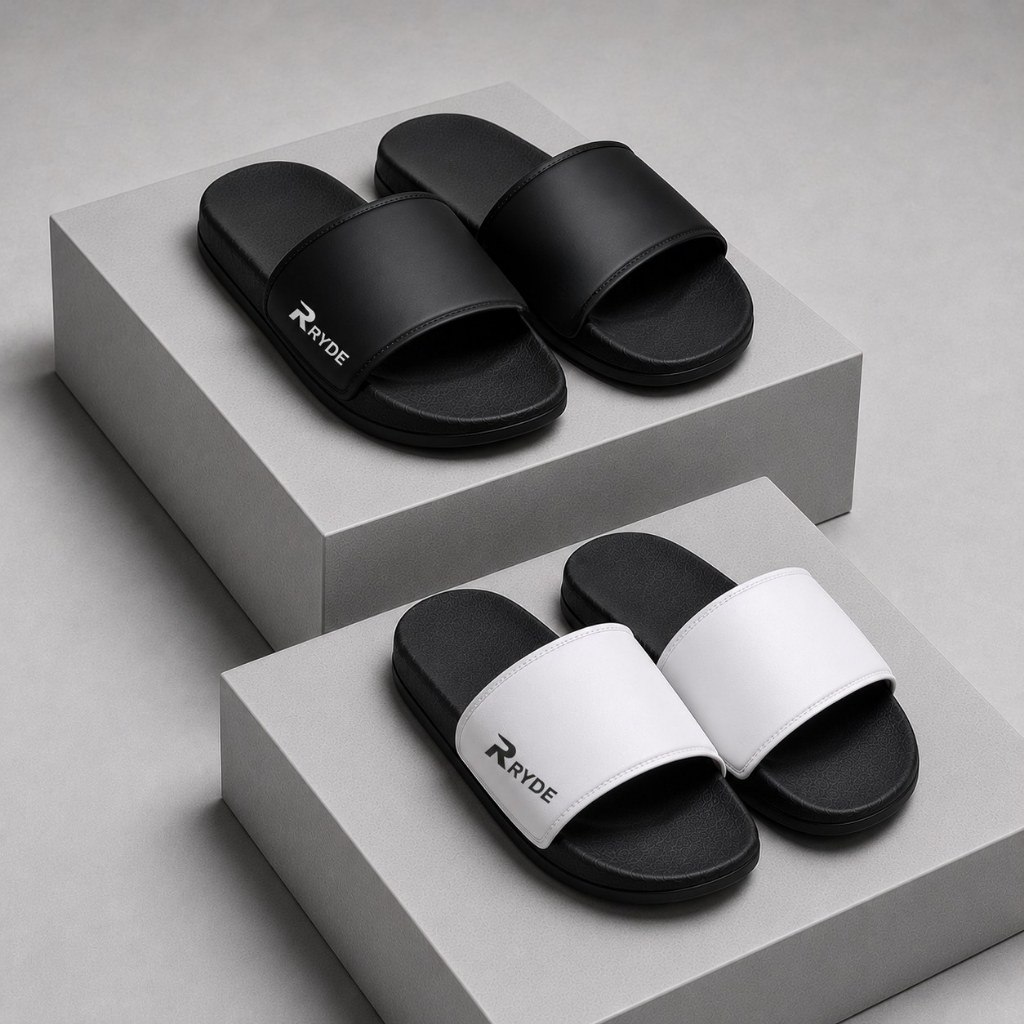 Kit 2 Pares Slide Feminino Masculino Confortável