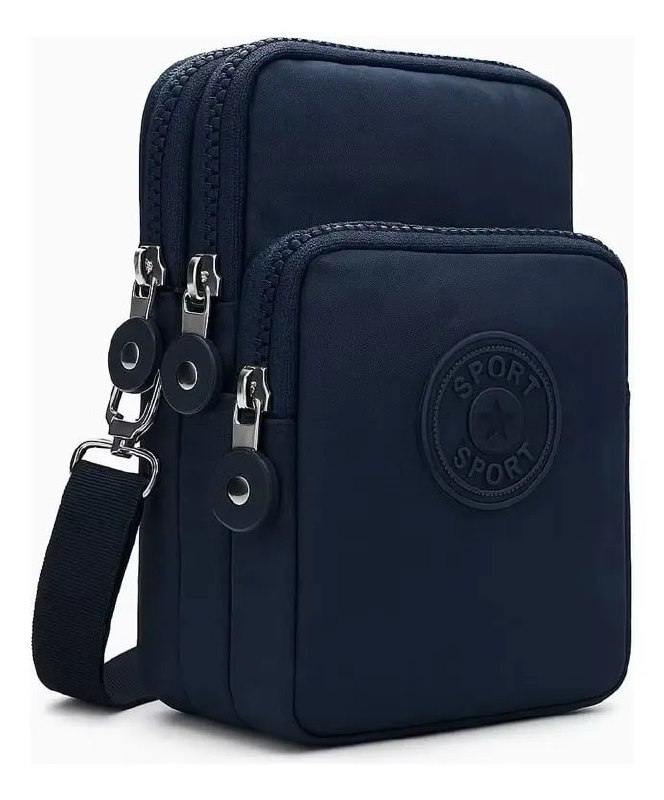 Bolsa Transversal Mini Shoulder Bag Casual Unissex De Ombro