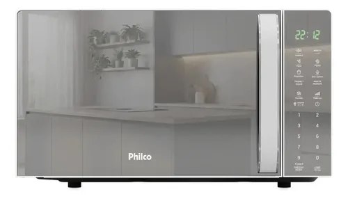 Micro-ondas Philco 20L 1100W Limpa Fácil Tira Odor PMO24E