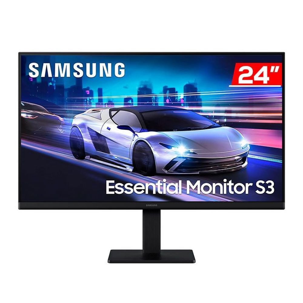 Monitor Samsung 24" Essential S3 FHD IPS 120Hz