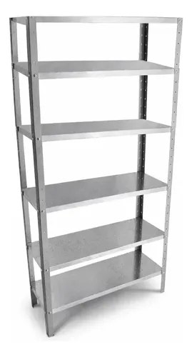 Estante Prateleira Multiuso Aço Galvanizado 180x60x28cm