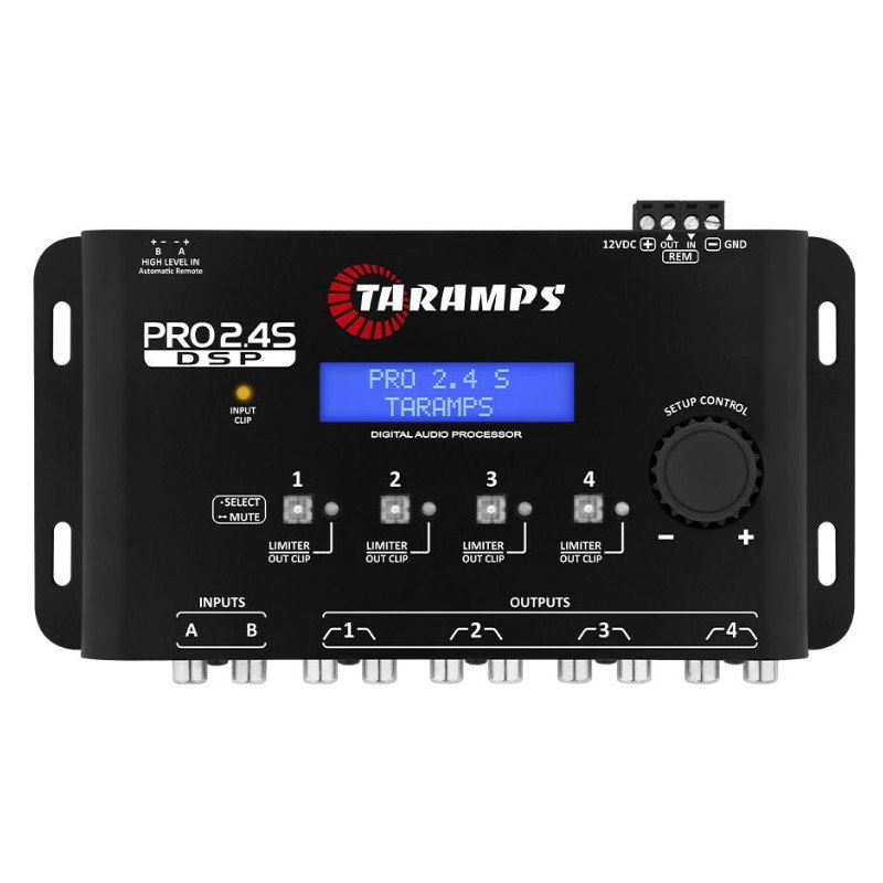Processador de Áudio Taramps Pro 2.4s
