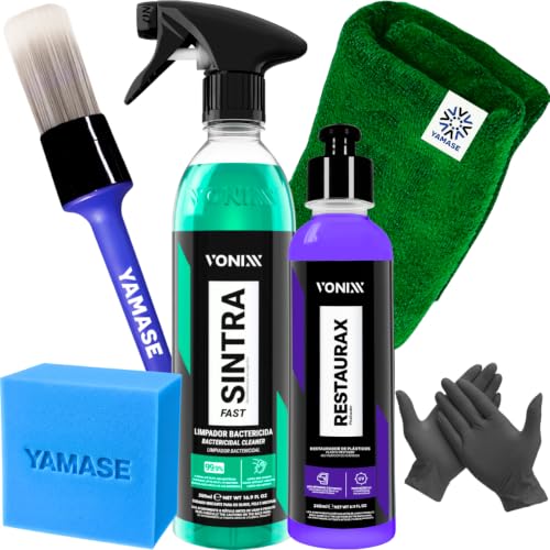 Kit Limpeza Interna de Painel Restaurax 240ML Vonixx