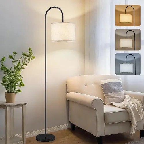 Luminária de Chão Tieesa Branco 60W Bivolt