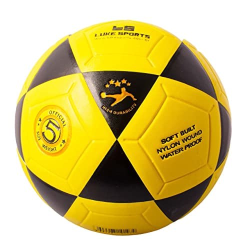 Bola de Futevôlei Luke Sports Altinha Rio Tamanho 5, Amarelo