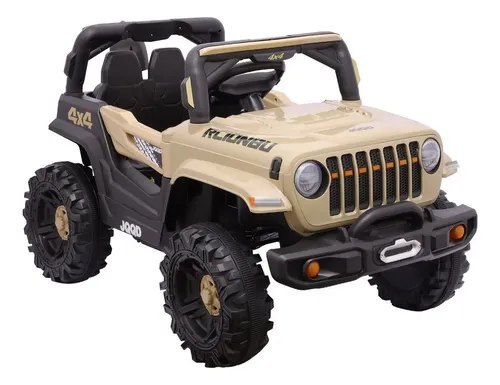 Carro Elétrico Infantil Mini Jipe Off-Road Bege Zippy Toys