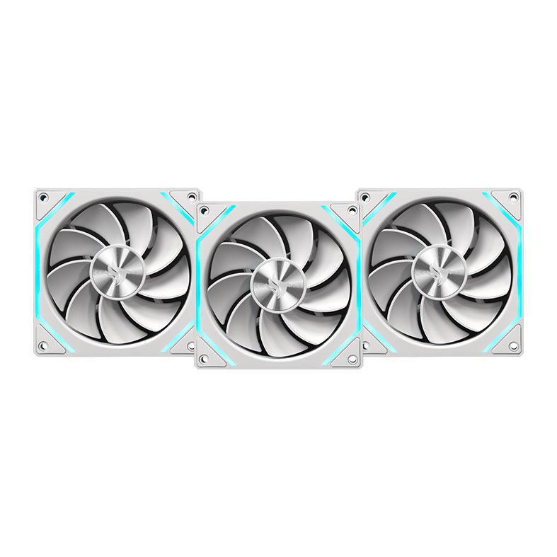 Ventoinha Pichau Ventus Nx Reverse RGB 3x120mm Branco