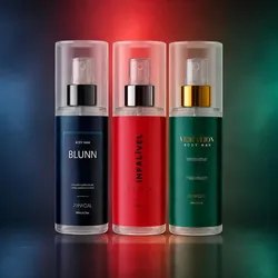 Kit Body Splash Masculino Vibration + Blunn + Infalível Fero