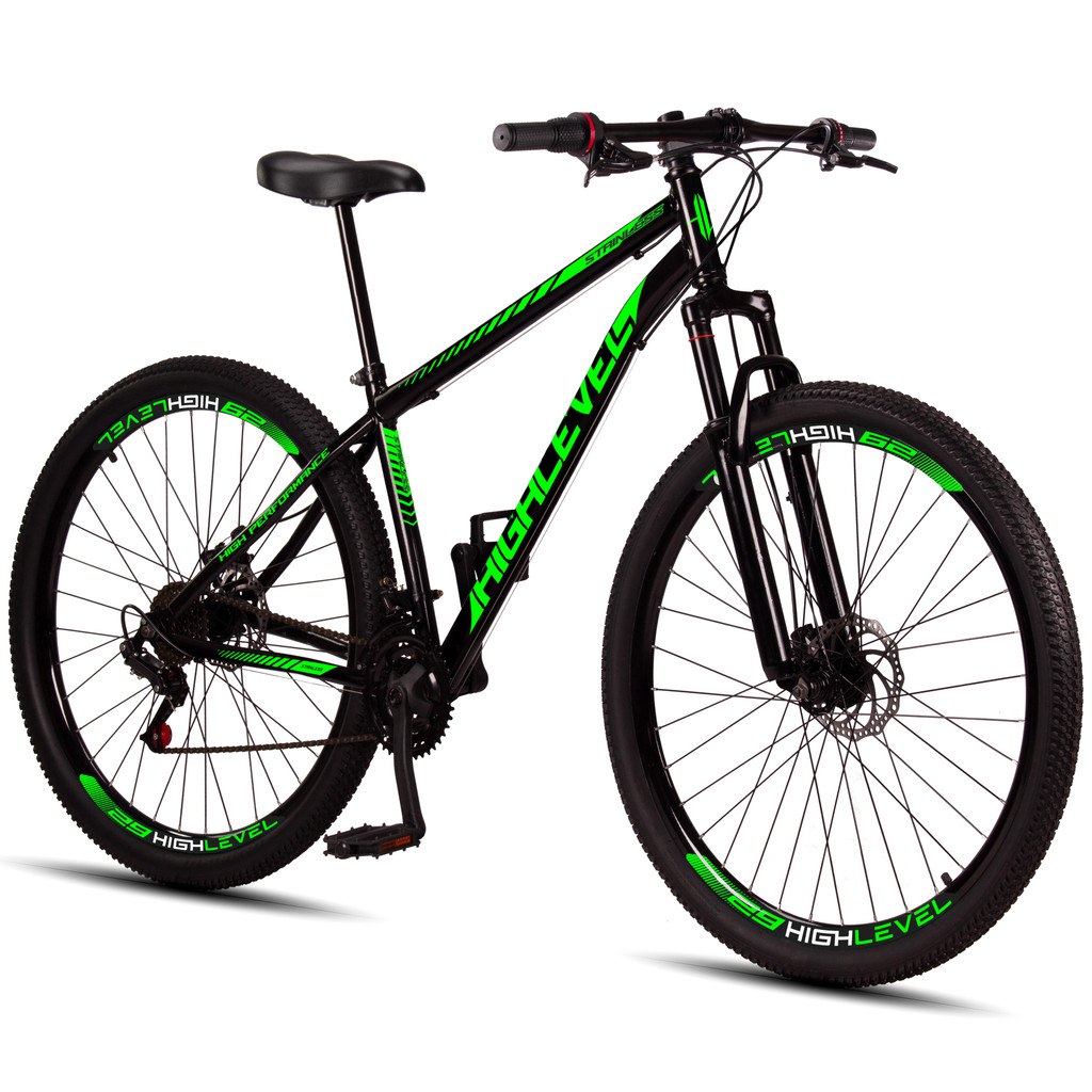 Bicicleta Aro 29 Highlevel Aço Carbono