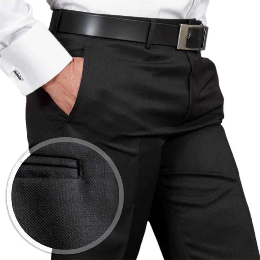 Calça Social Slim Masculina de Luxo (BEGE)