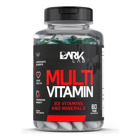Dark Lab Multivitamin 60 tabletes sabor natural