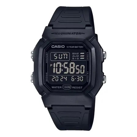 Casio W 800h 1bvdf Digital Negativo