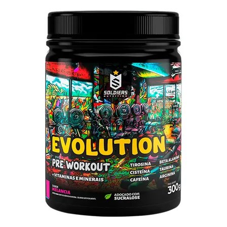 Soldiers Nutrition Evolution Pre Workout 300g Melancia