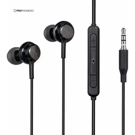 Fone de Ouvido Intra Auricular 3,5mm com Microfone e Cabo 1,2m
