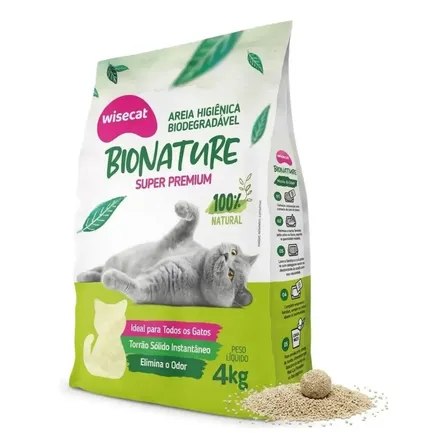 Areia Bionature Super Premium para Gatos