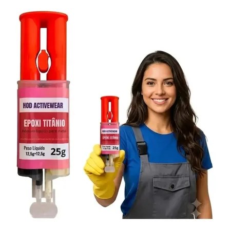 Cola forte para reparos rapidos em metal, ideal para consertos automotivos e domesticos.✨