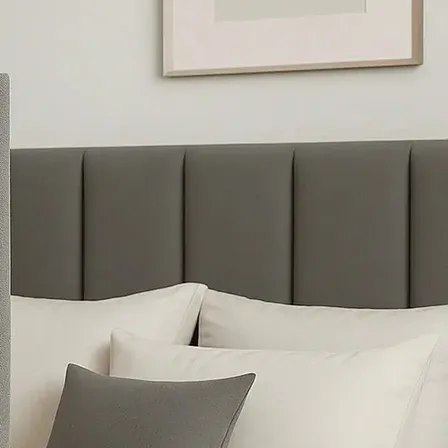 Madri Cabeceira Casal 1.40 Estofada Kit Modulos