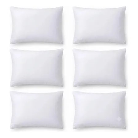 Kit 6 Fronhas Impermeaveis Anti Acaro com Ziper