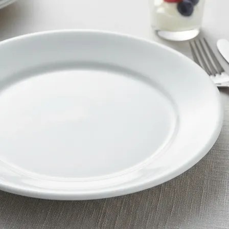 Schmidt Porcelana Conjunto 6 Pratos Sobremesa
