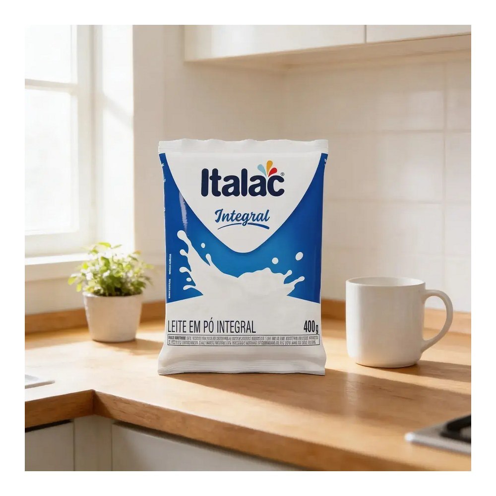 Leite em Pó Integral Italac 400g