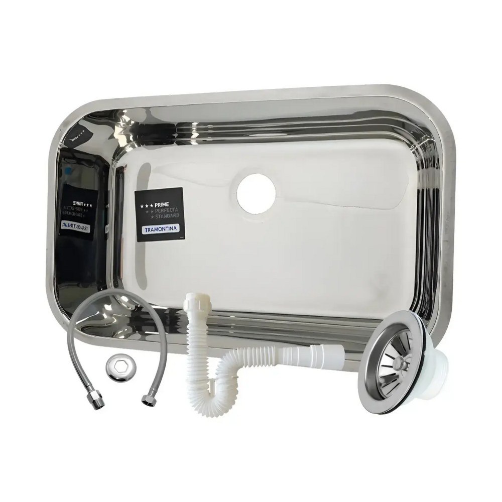 Cuba de Inox Tramontina Prime Perfecta Standard Brilhante