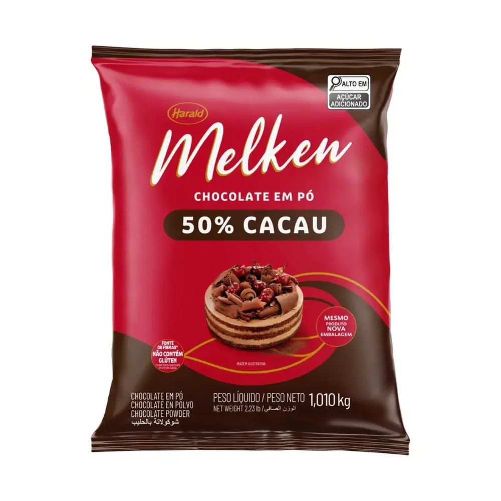 Chocolate em pó Melken