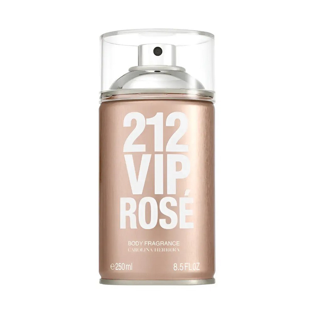 Body Spray Carolina Herrera 212 Vip Rosé Feminino 250ml - Body Splash de longa fixação