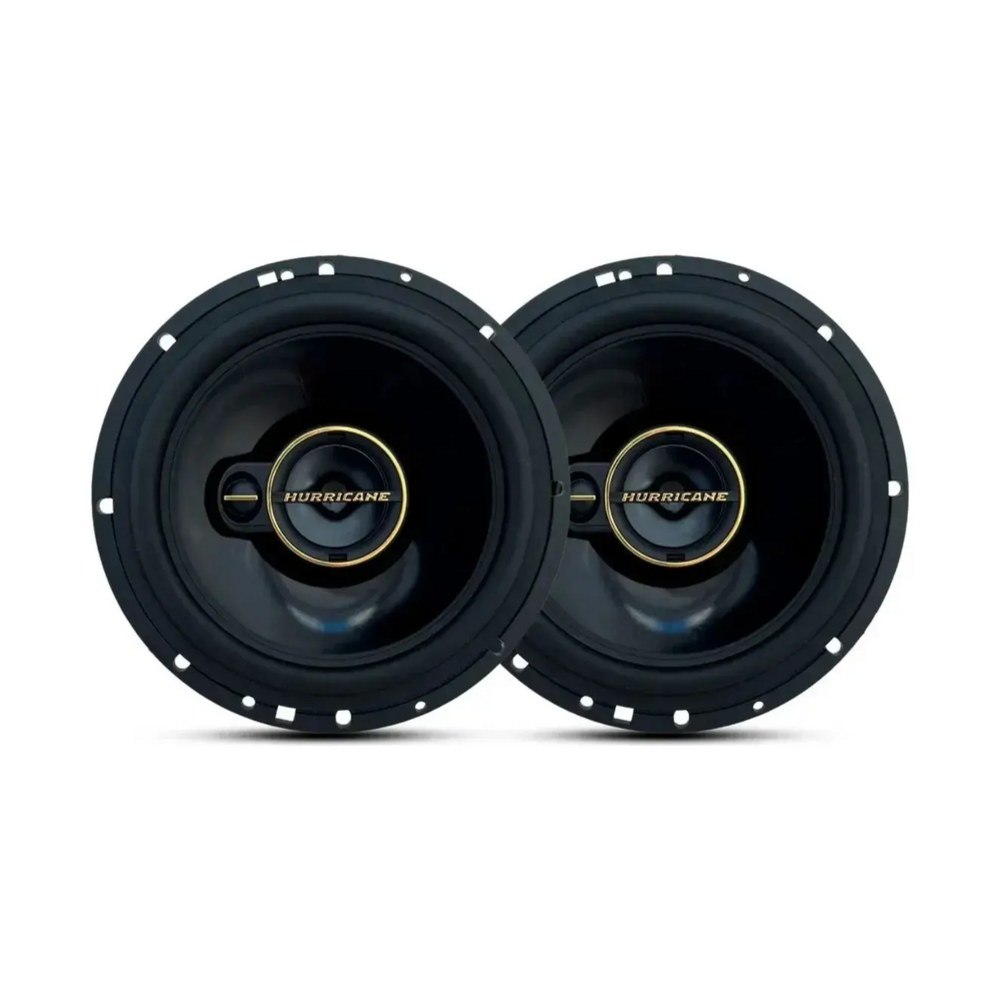 Par De Alto Falante Hurricane Triaxial Aurum A6t 6 Pol 120w RMS 240w max