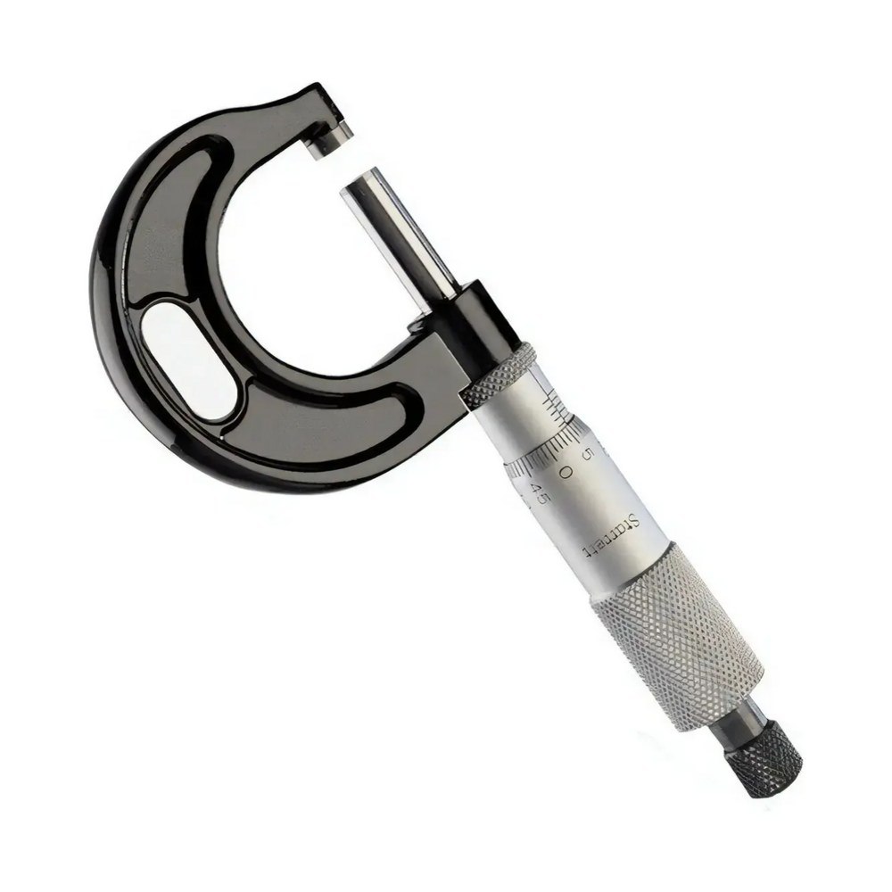 Micrometro Mecanico De 0mm A 25mm, Precisao De 0,01mm MFL
