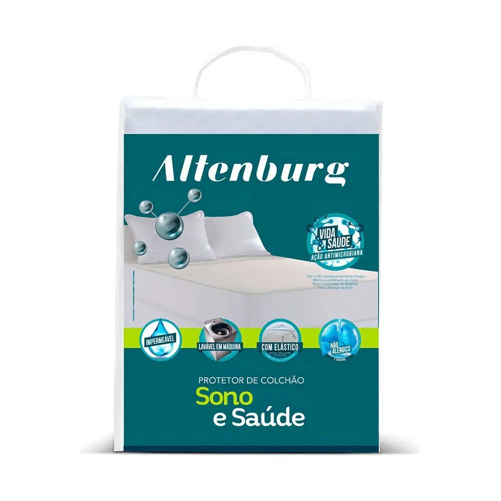 Protetor de Colchão Altenburg Impermeável Sono & Saúde