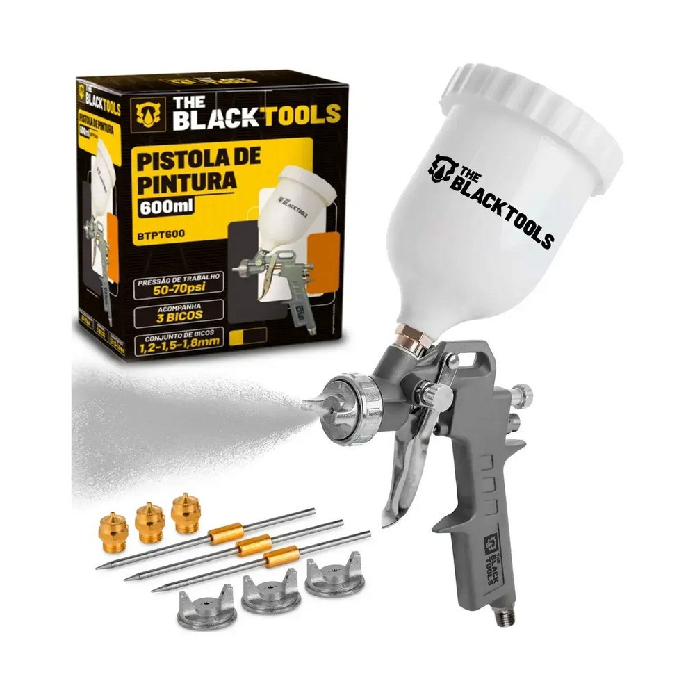 Revolver De Pintura Caneco Em Cima Funileiro 600ml