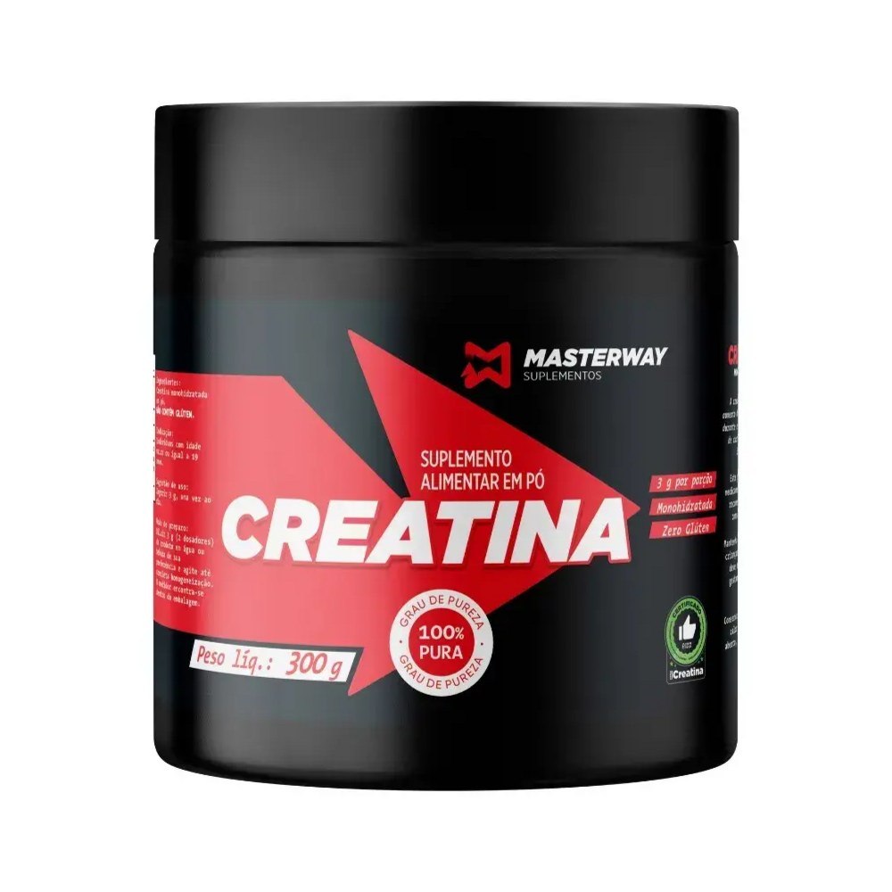 Creatina Monohidrato 100% Puro Masterway 300g