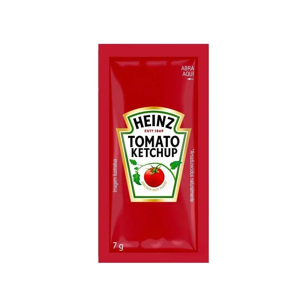 Ketchup Heinz Sachê 7g Caixa com 144 unidades
