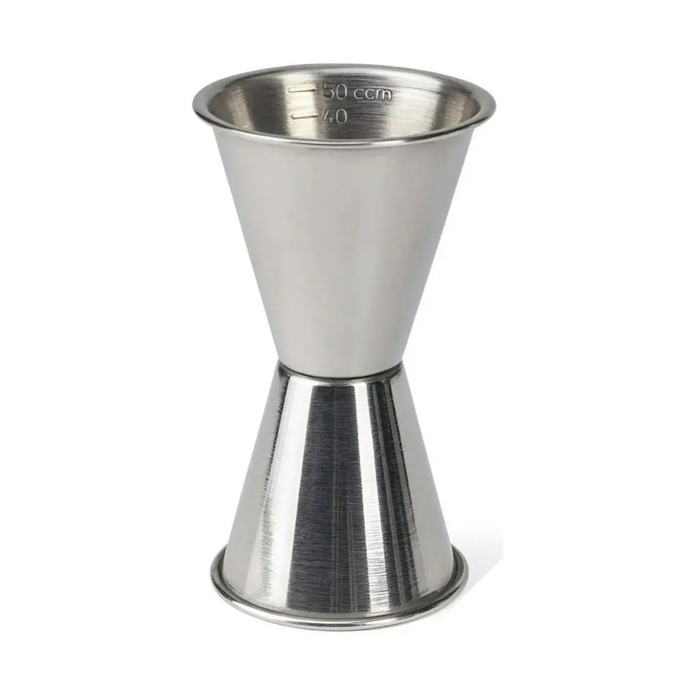 Barpro Dosador Duplo Inox Jigger 30-50 Ml Coquetéis