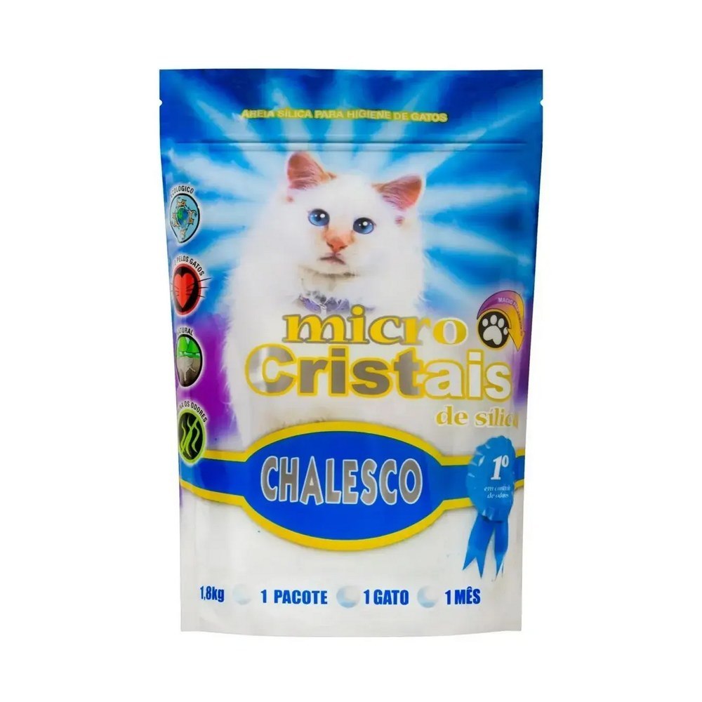 Areia Sanitária Chalesco para Gatos 1.8kg