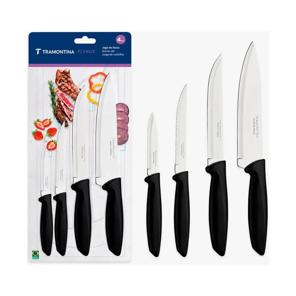 Kit 4 facas Tramontina
