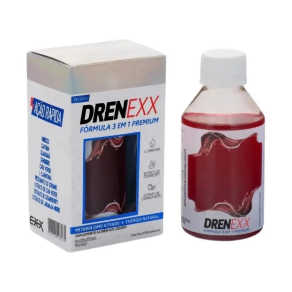 DrenExx Termogênico e Diurético Natural - Exx Nutrition